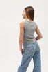 RIBBED EXPOSED SEAM TANK TOP
